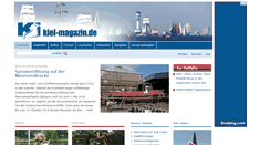 Desktop Screenshot of kiel-magazin.de