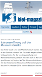 Mobile Screenshot of kiel-magazin.de